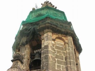 Restauració del campanar de l'església de Santa Margarida de La Riera de Gaià