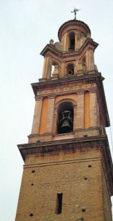 El campanario de Almoines tras su restauración