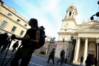 Turistas en torno a la catedral, en una imagen del 31 de octubre - Autor: EICH, Marc