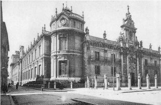 Torre de la Universidad a principios del siglo XX - Autor: JESÚS ÁNGEL
