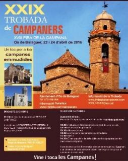 XXIX Trobada de Campaners de Catalunya i Fira de la Campana a Os de Balaguer - Autor: CONFRARIA DE CAMPANERS DE CATALUNYA