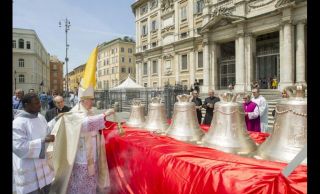 Bendicen campanas para Santuario de Andacollo - Autor: EL DIA