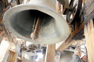 Imagen de archivo de una de las campanas de la Catedral de Palma. - Autor: AYUGA, T.
