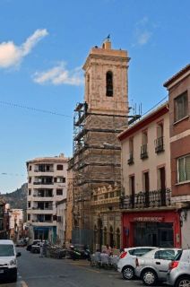 Culmina la restauració del campanar de l'església de la Santa Creu de Pedreguer - Autor: CANFALI - MARINA ALTA