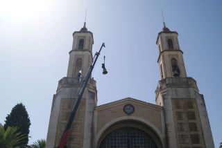 Colocan las campanas restauradas de la iglesia de San José - Autor: DÍAZ, Rocío