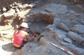 Excavación del foso de fundición de campanas  - Autor: LA REGIÓN