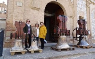 Las cuatro campanas de la iglesia ya restauradas - Autor: SERVICIO ESPECIAL