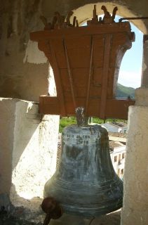 La campana antes de la restauración. Foto Relojería VALVERDE (2002)