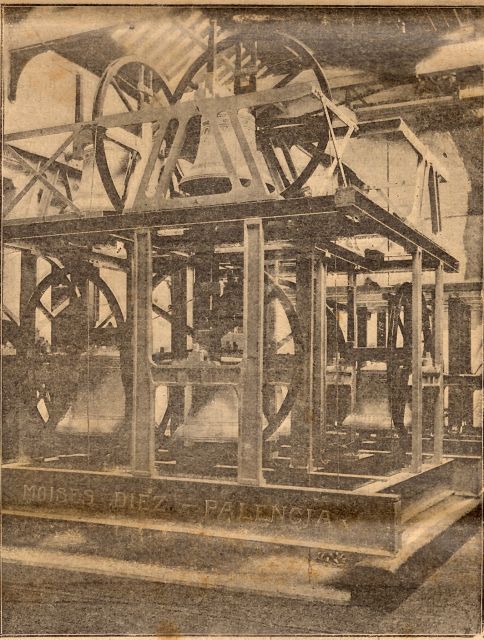 Fotografía del grandioso carrillón de permutación, construído en Enero del año corriente para Calcutta (Indias Orientales)