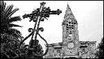 El reloj y el carillón se encuentran en la torre del templo de Santa Cristina. Foto José LORES