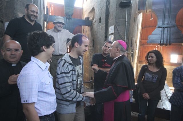 Visita de l'Arquebisbe D. Carlos Osoro als Campaners de la Catedral de València - Autor: PEIRÓ, Javier - AVAN