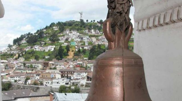 Campanas, como las de la iglesia de Santo Domingo, sonarán el sábado - Autor: LAGLA, ALfredo / ÚLTIMAS NOTICIAS