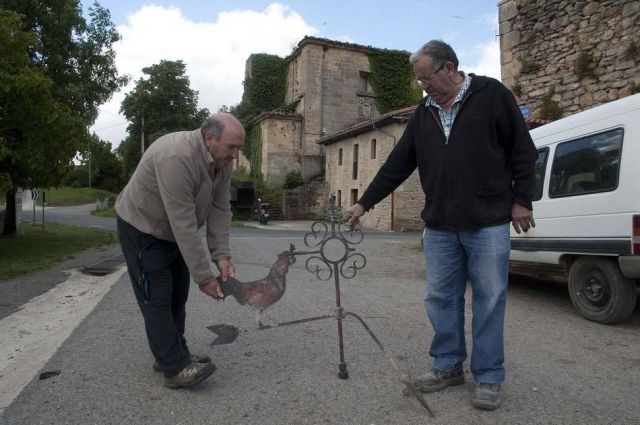 La veleta del campanario de Galarreta - Autor: NOTICIAS DE ALAVA